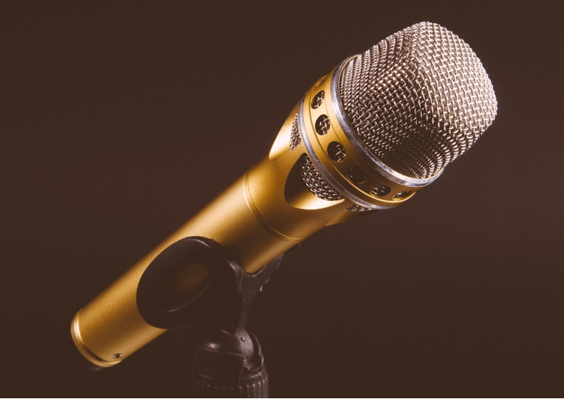 Microphone for the best massage podcast