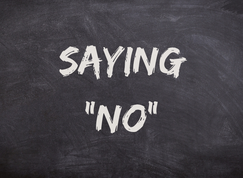 Saying “No” As Massage Therapists